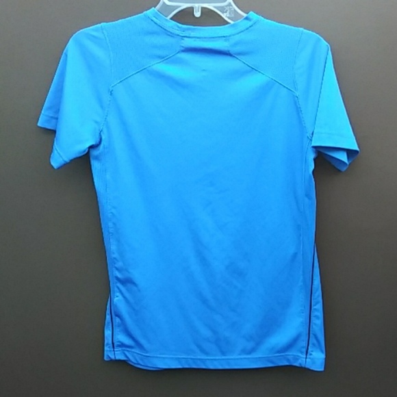 Nike kids Blue and Black DRI-FIT Tee Sz L - Picture 3 of 4